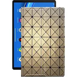 Чохол StatusCASE з екошкіри для планшету Lenovo Tab M10 Plus FHD LTE Золотий ромб
