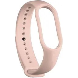 Силіконовий ремінець Emy Original Design Xiaomi Mi Band 5/Mi Band 6/Mi Band 7 Pink sand