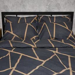 Набор наволочек Moon&Star Микросатин Premium Deep Blue Luxe 60х60 см 2 шт