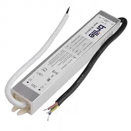 Блок живлення Brille вологозахищений LED dr-20W IP-67 AC 170-250V DC 12V - мініатюра 3