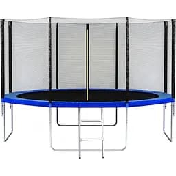 Батут Sky Jump SJ 13ft (404см) синий с наружной сеткой