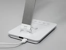 Світлодіодна настільна нічна лампа з usb зарядкой, таймером, дімером - мініатюра 4