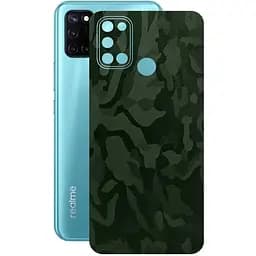 Захисна плівка StatusSKIN для Realme C17 Корпус Вініл Камуфляж зелений
