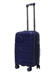 Валіза маленька S поліпропілен Milano bag 0306 56×35×24см 33л Темно-синій - мініатюра 2