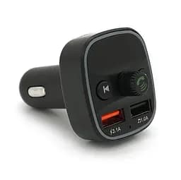 Автомобільний FM трансмітер модулятор Bluetooth Voltronic FMQ1 3.1 A, USB, TF - мініатюра 4