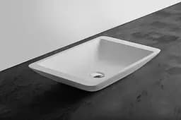 Раковина Volle Solid surface 59x34 13-40-859, Білий - мініатюра 2