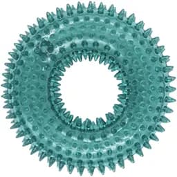 Игрушка для собак Nunbell Кольцо с шипами дентал маленькое 10 см в ассортименте (YM0163)