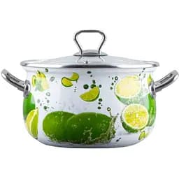 Кастрюля Gusto Premium Яркие Лаймы GT-T-116-LI 16 см 2.1 л (117688)