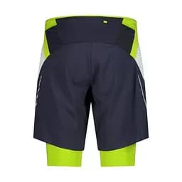 Шорти CMP Men's Two-in-One Running Shorts Lime Green M (1097-32C6747-08NN 48) - мініатюра 3