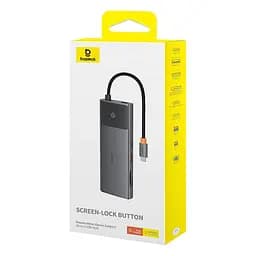Хаб - мультипортовий адаптер Baseus Metal Gleam II 10-in-1 Usb-C B00061800123-00 - мініатюра 5