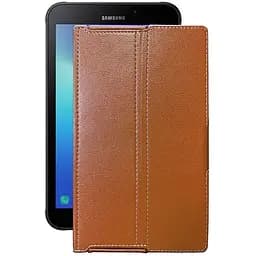 Чехол StatusCASE из экокожи для планшета Samsung Galaxy Tab Active 2 Коричневый