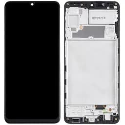 Дисплей Samsung A225 Galaxy A22 4G чорний, TFT (In-Cell), з рамкою