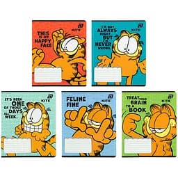 Набор тетрадей Kite Garfield 20 шт. 18 листов в линию (GF26-237)