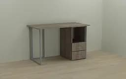 Компьютерный стол Ferrum-decor Отто 75x120x70 серый ДСП Дуб Сонома Труфель 16мм (FRD-101513)