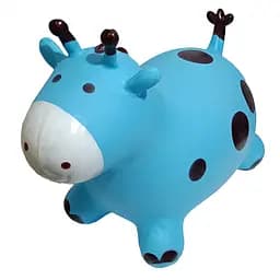 Дитяча іграшка-стрибун "Жирафік" Bambi RB2522 Синій