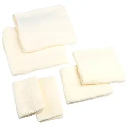 Комплект рушників Supretto Кораловий оксамит молочний 6 шт.