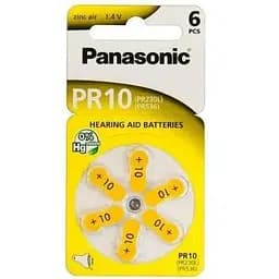 Батарейка Panasonic PR10 / PR230 (1.4V) * 6 (PR-230/6LB)
