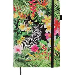 Блокнот діловий Buromax Exotic А5 96 арк. без лініювання (чорний папір) обкладинка штучна шкіра чорний (BM.295424-01)