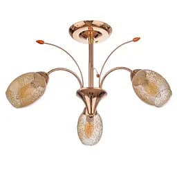 Люстра стельова Brille класична E27 60W G (LK-445C/3)