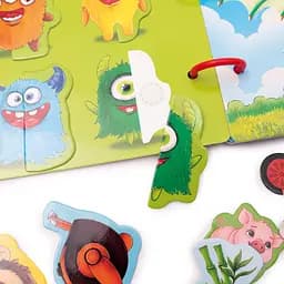 Розвиваюча гра Vladi Toys з липучками. Бізі бук. Для хлопчиків (VT1310-10) - мініатюра 5