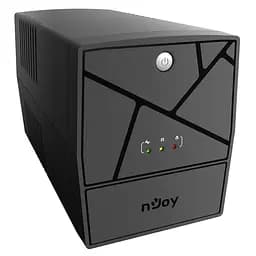Джерело безперебійного живлення NJOY Keen 1000 (UPLI-LI100KE-CG01B) Lin.int., AVR, 4 x евро, пластик - мініатюра 2