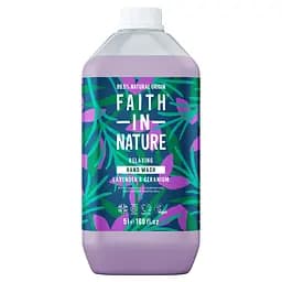 Натуральне рідке мило Faith in Nature для рук з лавандою та геранню 5 л 