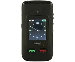 Телефон Sigma mobile Comfort 50 Shell DUO Type-C кнопковий чорний (4827798212523) - мініатюра 3