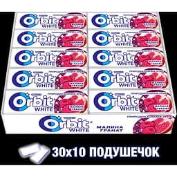 Гумка жувальна Orbit White Малина-гранат 14 г (939548) - мініатюра 6