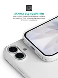 Силиконовый чехол с MagSafe для Apple iPhone 17, ICON2 MagCase, белый, противоударный, панель с мягкой подкладкой, защита всего корпуса, поддержка беспроводной зарядки, совместим с защитными стеклами и пленками, ArmorStandart (ARM86673) - мініатюра 5