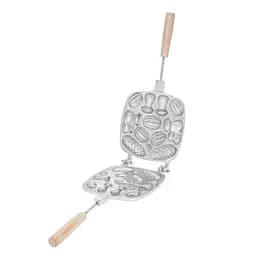 Форма для выпечки печенья с начинкой "Орешница Лесное Ассорти" (тяжелая квадратная), ХЕАЗ 82499