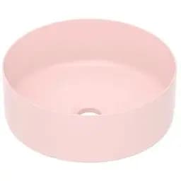 Умивальник накладний Imprese 35,8x35,8x 13,7 см matt pink i11102MP, Цветной