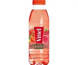 Vittel Fraise and framboise, 0,33 л, Вода мінеральна негазована зі смаком Полуниці та Малини, ПЕТ