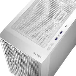 Корпус LogicConcept DART PRO MINI WHITE MESH fans 3x120 мм без БЖ mATX (AM-DART-PRO-0000-20) - мініатюра 3