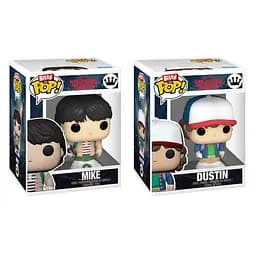 Фігурка BITTY POP! Дуже дивні справи Дастін та Майк Stranger Things Dustin & Mike 2,5 см BPB ST DNM - мініатюра 2
