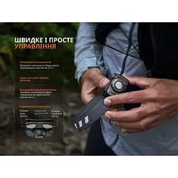 Ліхтар налобний Fenix HL12R V2.0 сірий - мініатюра 11