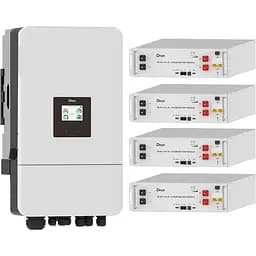 Система зберігання енергії Deye SUN-10K-SG05LP3-EU-SM2 10kW + 4 АКБ SE-G5.1 Pro-B 20.48 kWh (51.2V/100Ah/5120Wh) [159579]