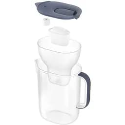 Фільтр-глечик Brita Style Essential XL Mxpro та 3 картриджа сіро-блакитний (1059312) - мініатюра 2
