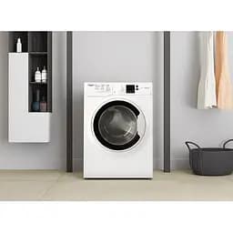 Пральна машина Whirlpool фронтальна, 6кг, 1200, A+++, 43см, дисплей, інвертор, люк чорний, білий (WRBSS6239WUA) - мініатюра 5