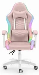 Компьютерное кресло Hell's Chair HC- 1000 Pink (тканина)