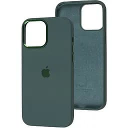 Чехол-накладка Apple Silicone Case Copy Apple iPhone 12/12 Pro Pine Green