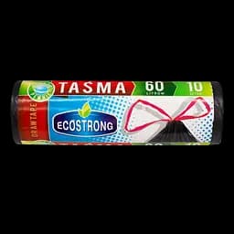 Мусорные пакеты Sipeko LDPE на завязках, 60 л, 10 шт.