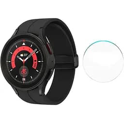 Защитное стекло Watchbands для Samsung Galaxy Watch 5 Pro 45mm Gray Titanium (SM-R920NZTASEK) 1шт (WB000545GT-1)