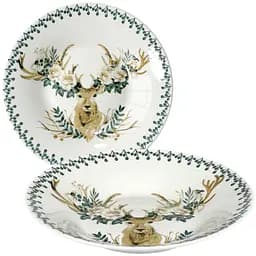 Тарілка S&T супова 400 мл біла (717717-13)