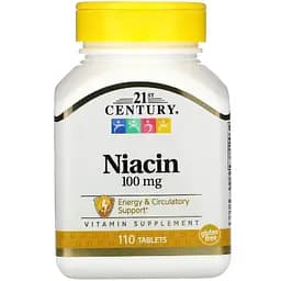 Ніацин 21st Century 100 мг 110 таблеток