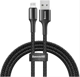 Кабель Baseus halo data cable USB - IPhone (Lightning) 1 метр черный CALGH-B01