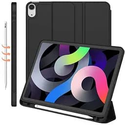 Чохол-книжка CDK Еко-шкіра силікон Smart Case cлот стилус для Apple iPad Air 10.9" 4gen 2020 (015026) black