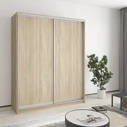 Шкаф-купе двухдверный MebelStar Комбо AL 2ДСП 170x45x210 см Дуб сонома (MBS-2684)