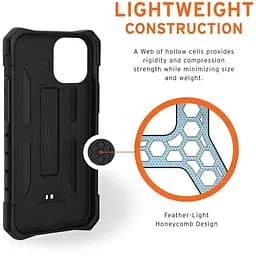 Оригінальний протиударний чохол UAG Pathfinder для iPhone 12 Mini (5.4") Black (112347114040) - мініатюра 8
