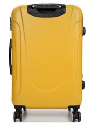Валіза середня M ABS-пластик Madisson Snowball 03403 68х44х27см 68+13л Жовтий - мініатюра 4