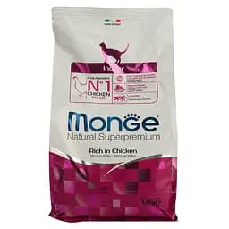 Сухий корм Monge Cat Indoor 1.5 кг (70005111) - мініатюра 2